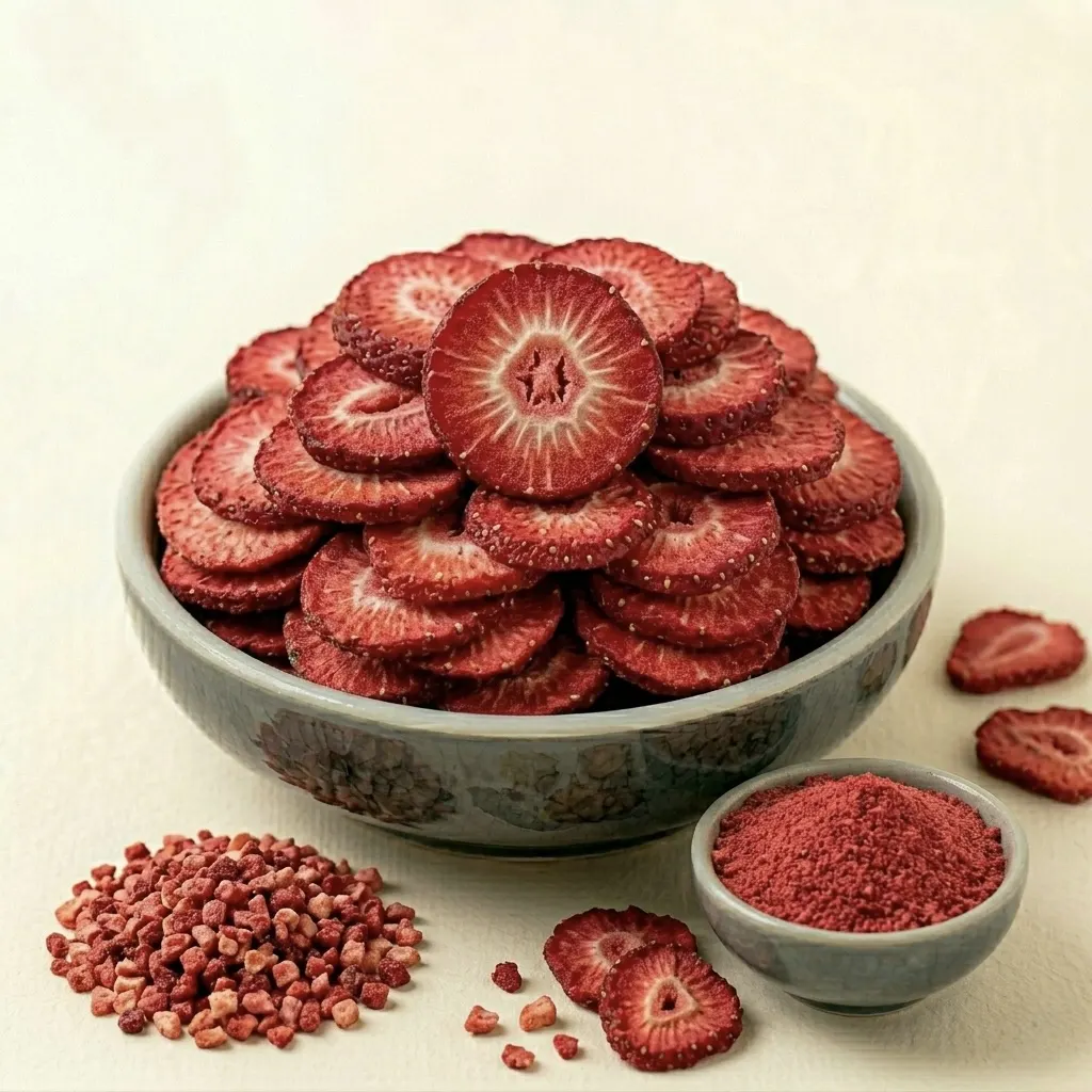 Dehydrated Strawberry — Export Quality from India